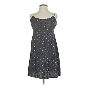 Madewell Tie-Back Button-Front Mini Dress‎ in Ditsy Floral Womens XS 00